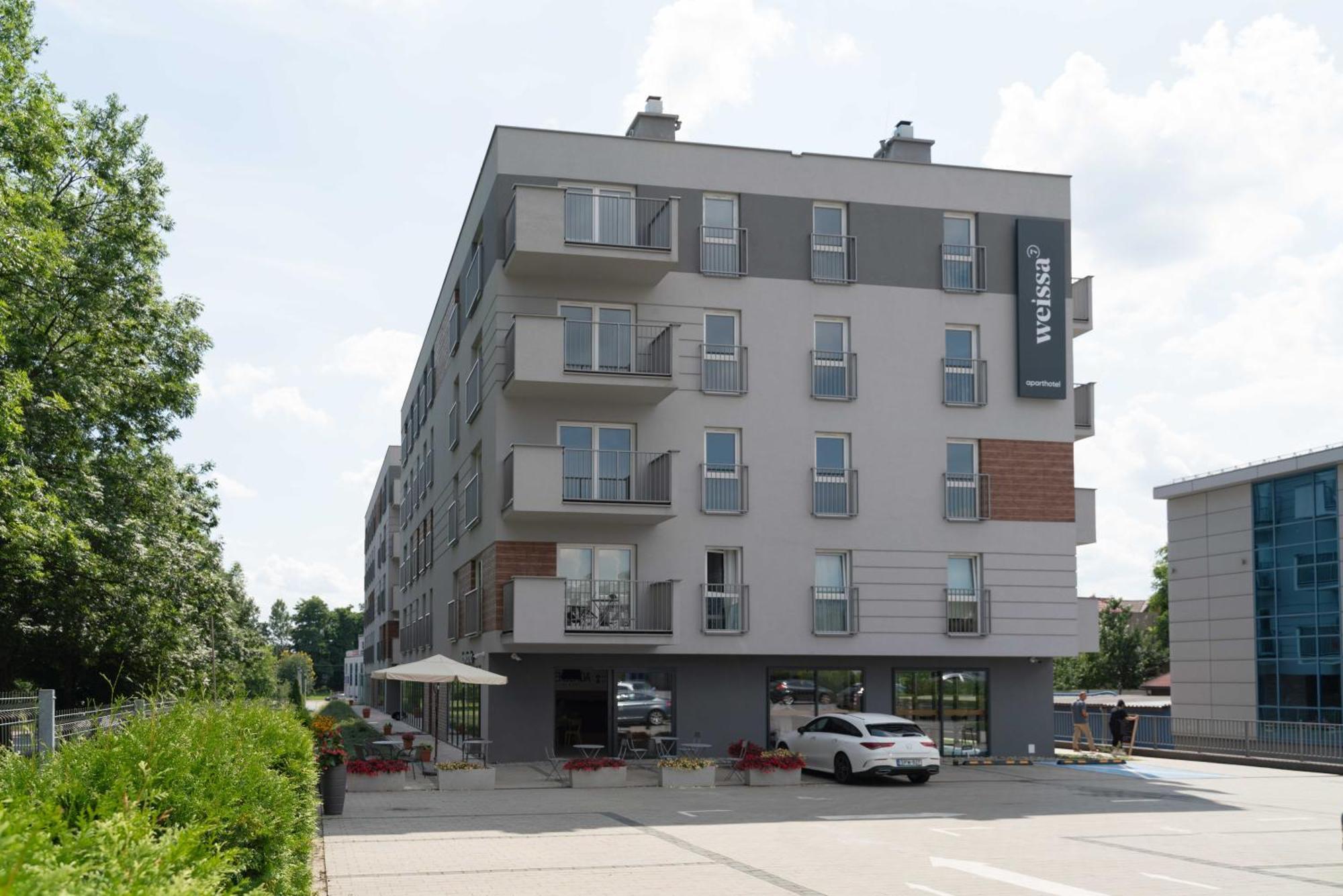 Aparthotel Weissa 7 クラクフ エクステリア 写真